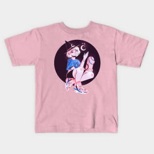 Skater Witch Kids T-Shirt